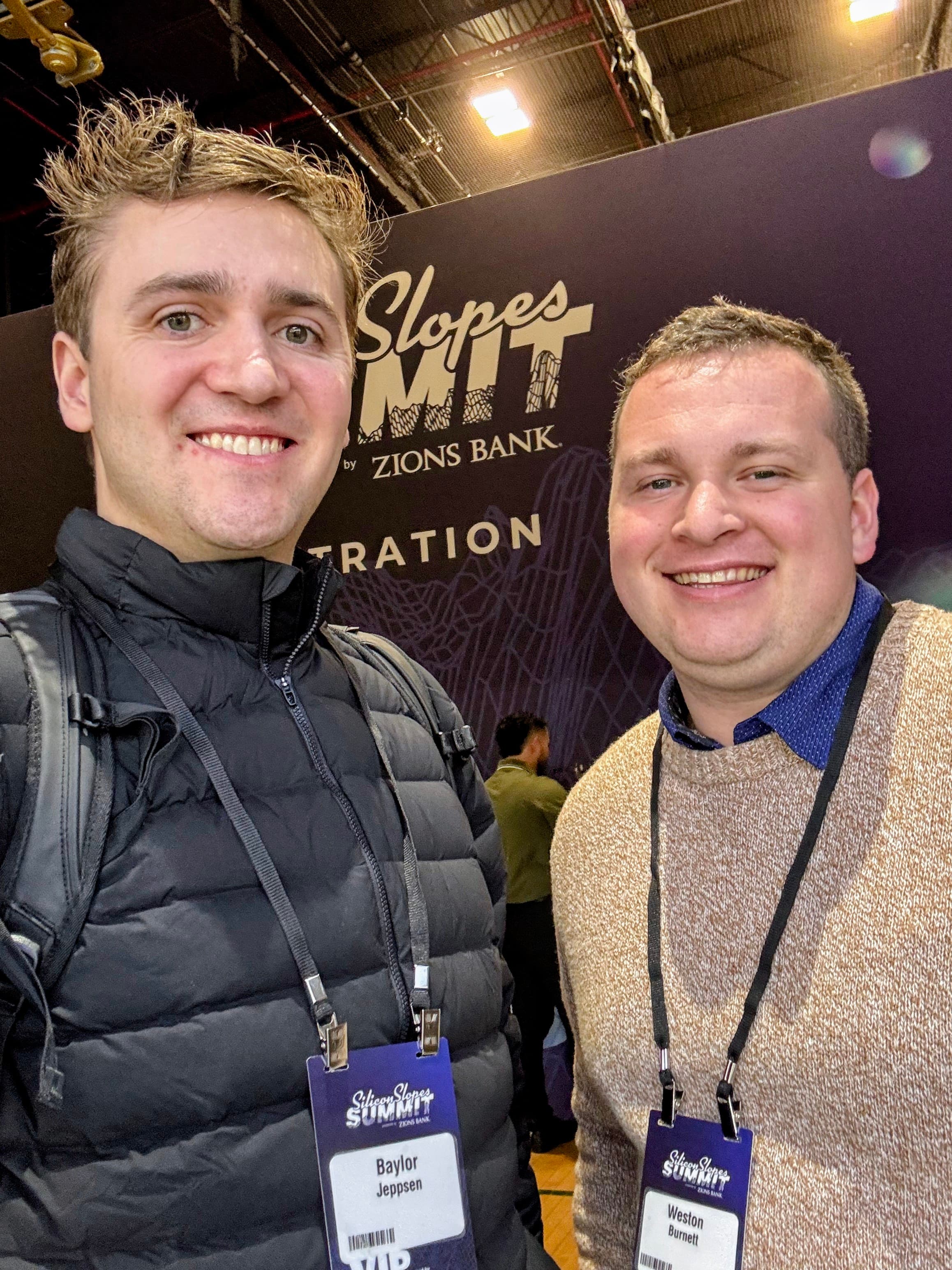 Baylor Jeppsen and Weston Burnett