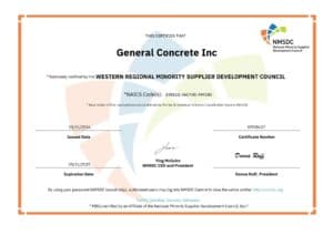 General Concrete Inc.