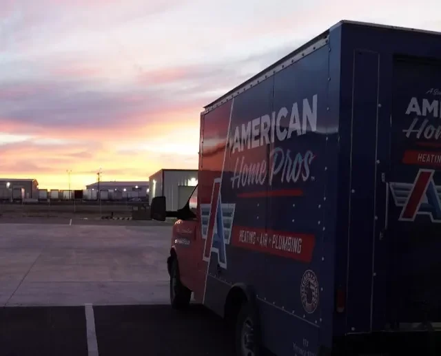 American Home Pros HVAC service in the field