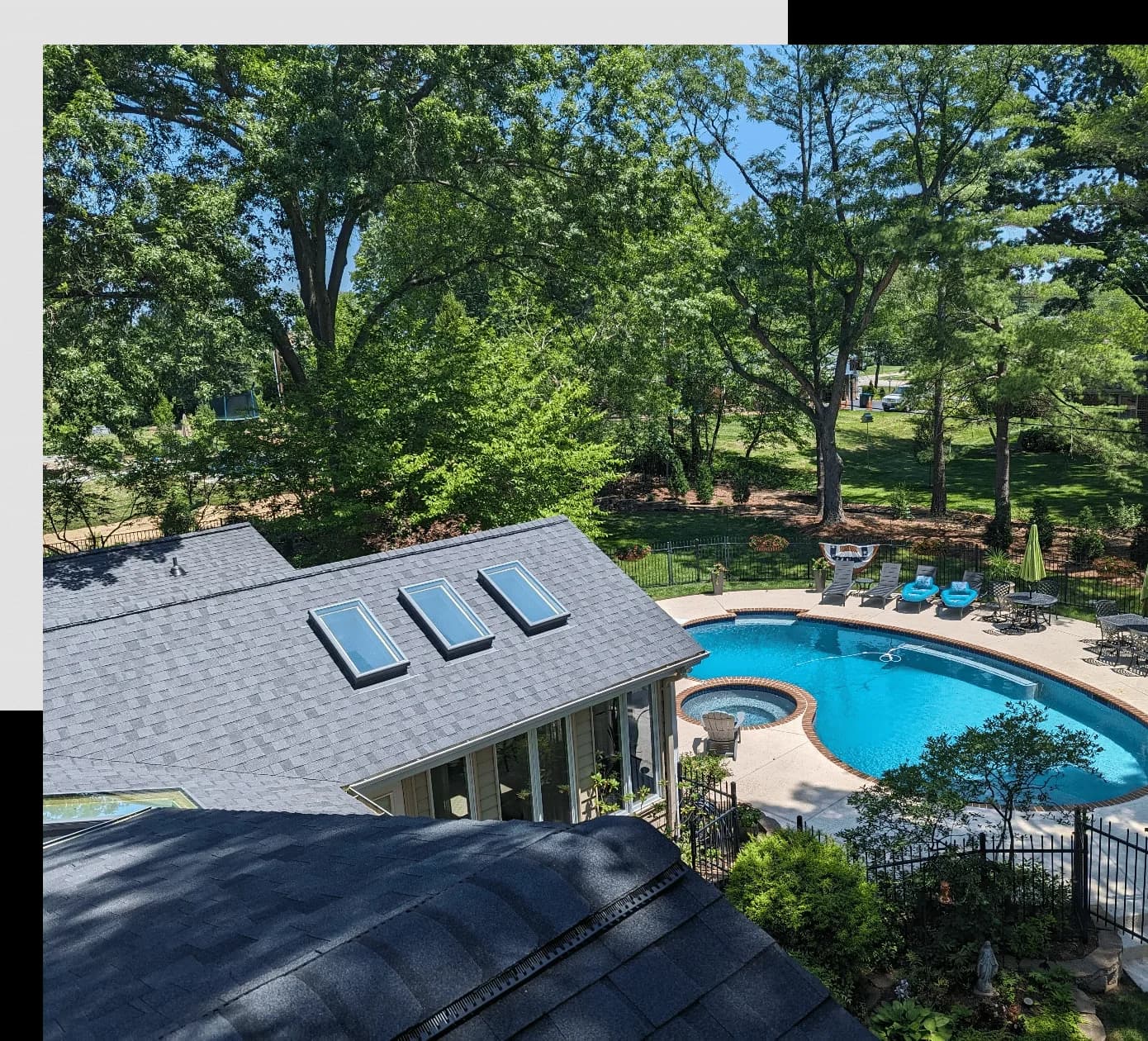 Skylights and New Roof Installation