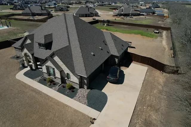 Roofing project by Trinity Construction Services
