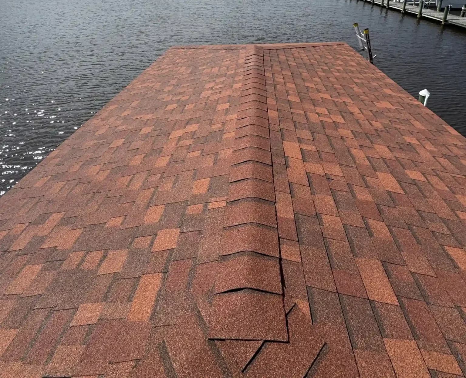 Dock house top view