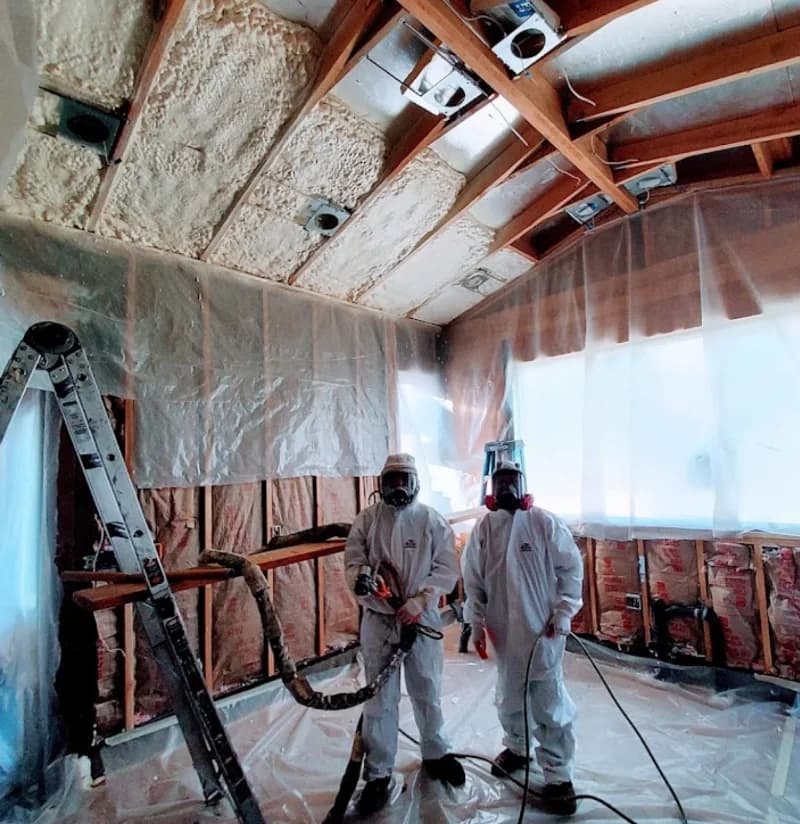 Interior Spray Foam Insulation portfolio photo