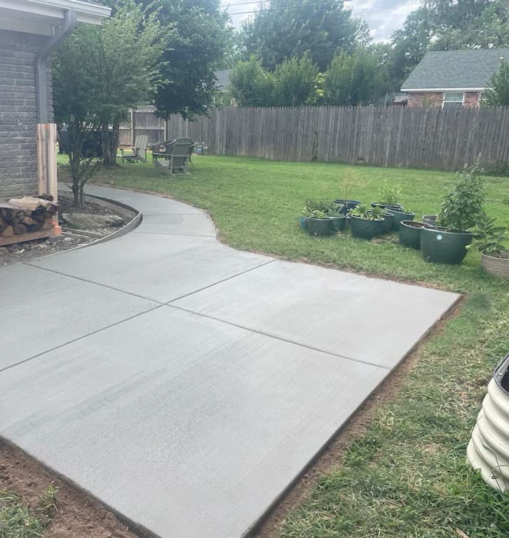Tulsa After Backyard Patio Walkway And Porch (3)