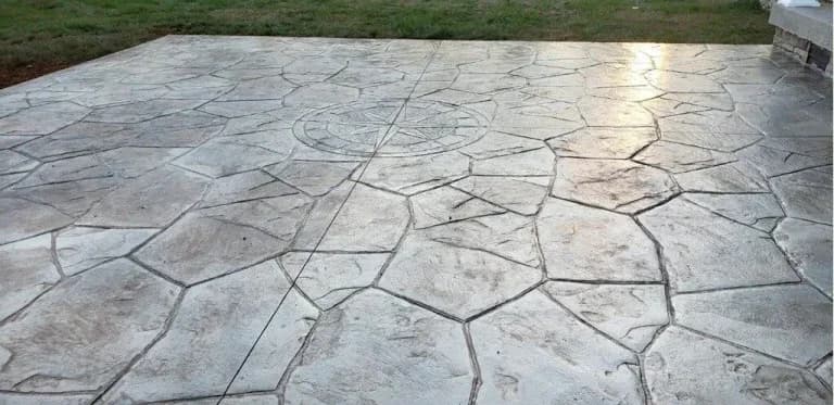 stamped concrete patio in Nashville Tennessee - The Concrete Gentlemen