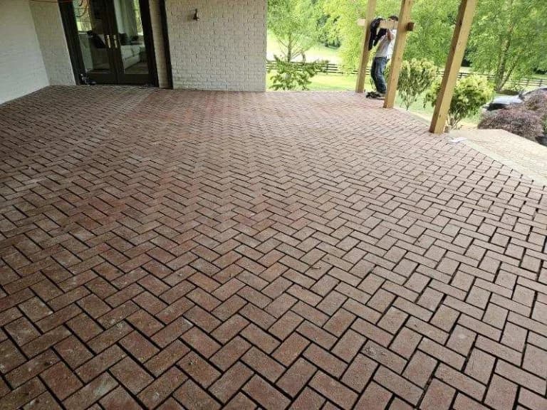 beautiful paver patio - The Concrete Gentlemen