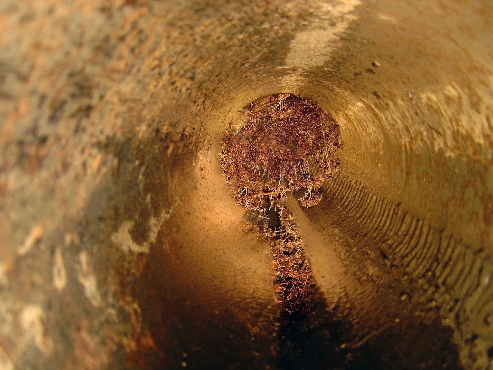 Before Perma-Liner Pipe Restoration