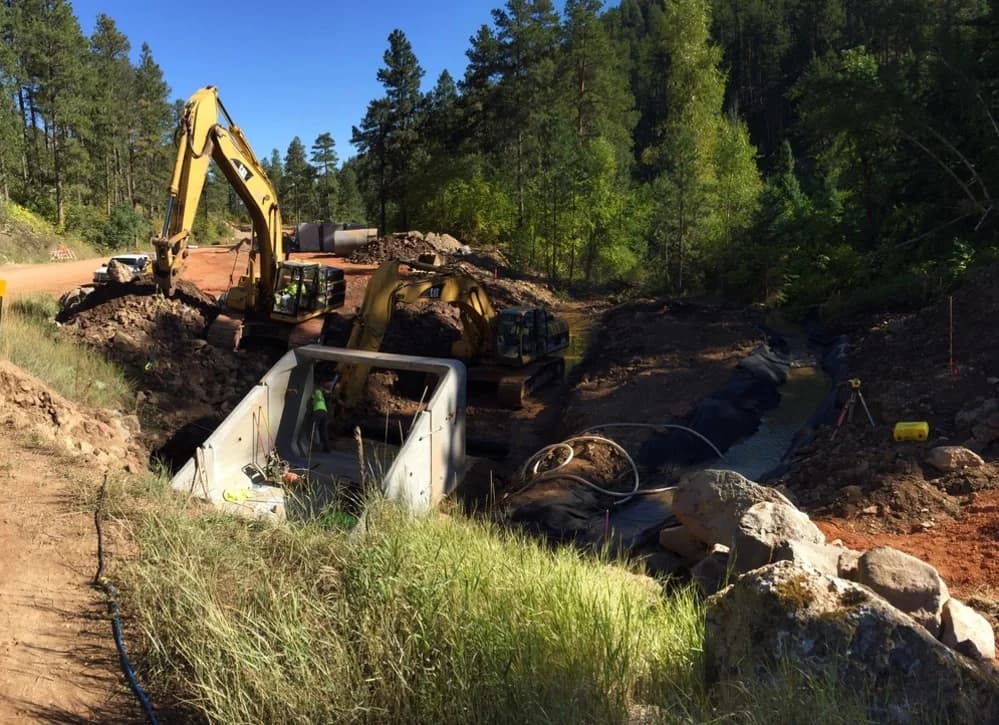 Mainline Contracting Site Work Project in South Dakota