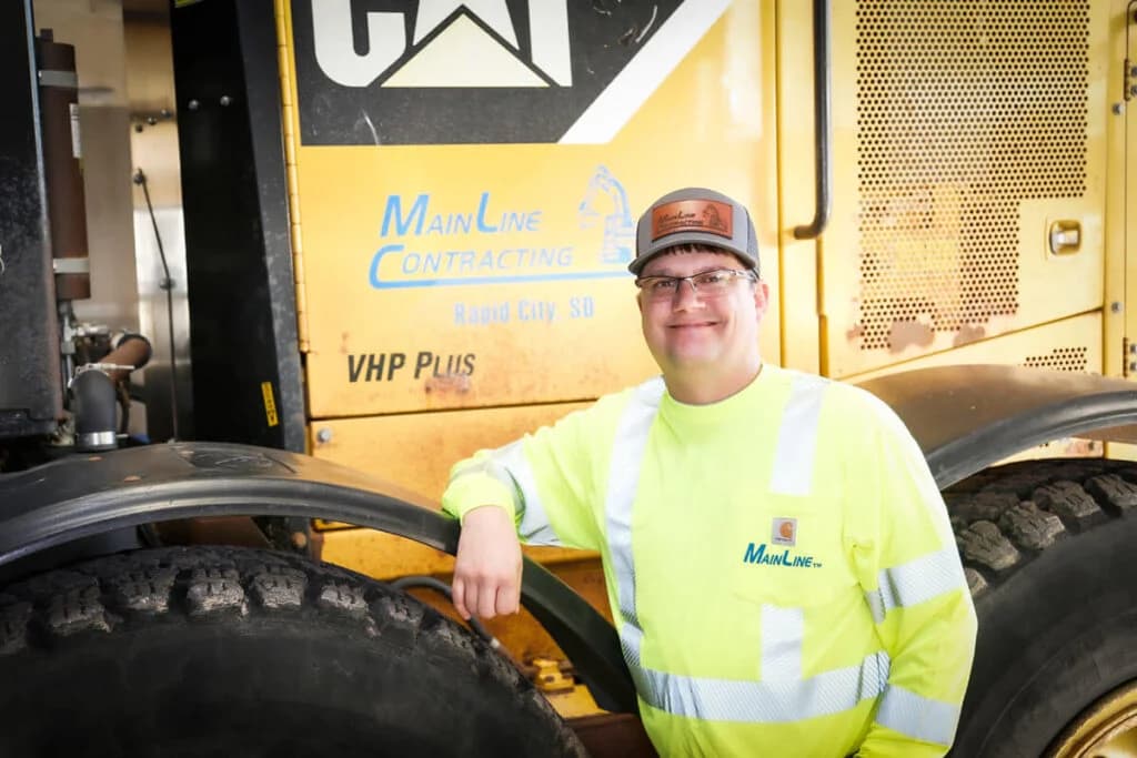 Mainline Contracting Lead Superintendent Dustin Becher