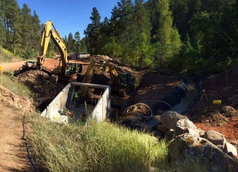 Mainline Contracting Site Work Project in South Dakota