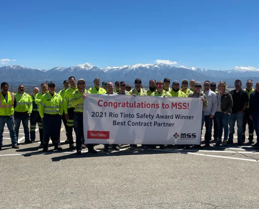 2021 Rio Tinto Safety Award