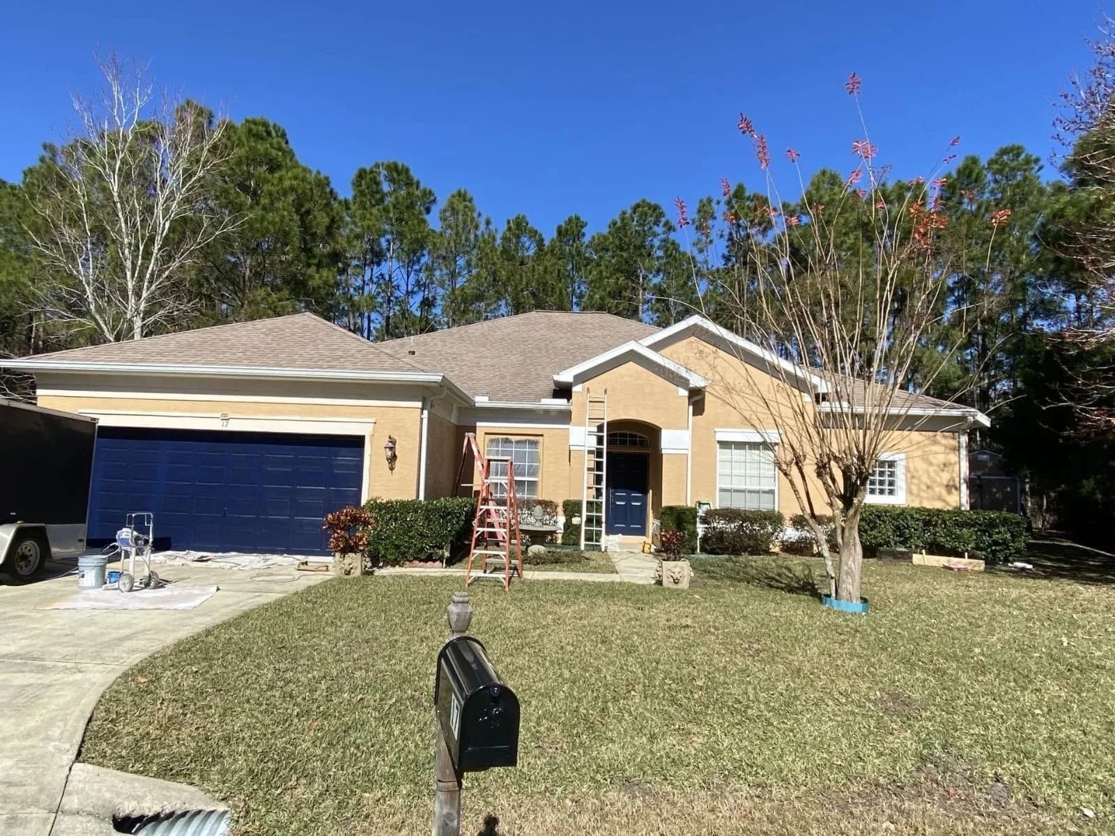 Residential exterior painting