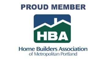 Proud member - Home Builders Association of Metropolitan Portland