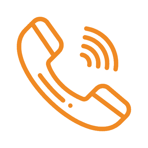 An Orange Telephone