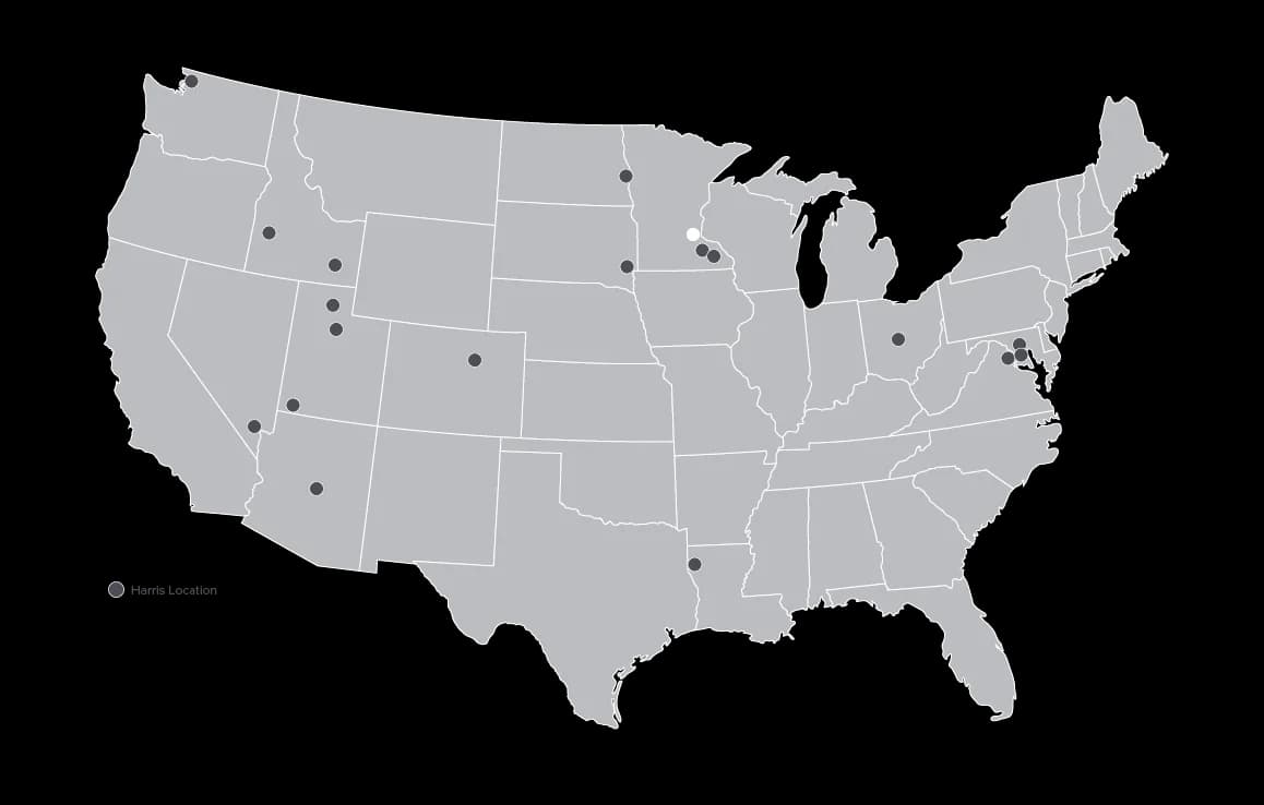 Harris Locations
