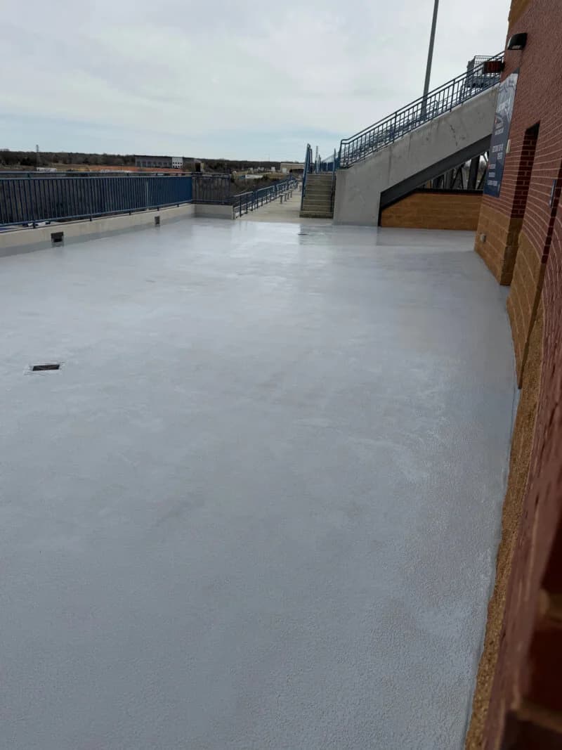 AVM System 620 applied to pedestrian walkways at Devon Park Stadium