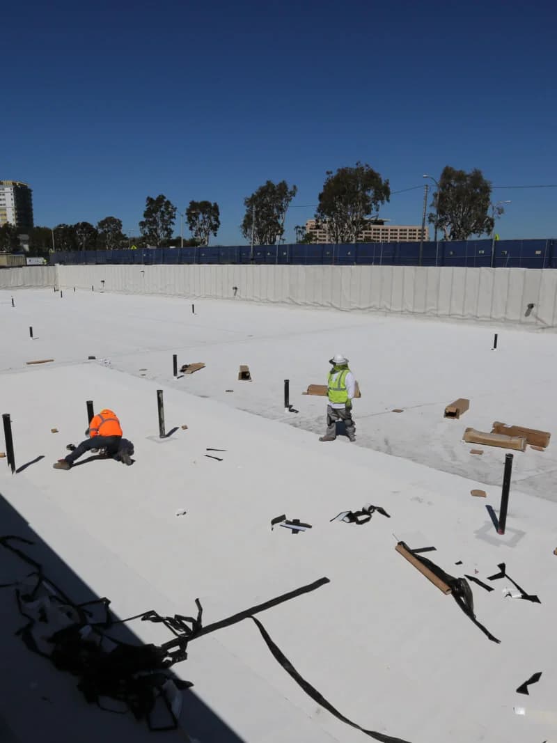 AVM System 620 coating applied to Rowan Parking Structure