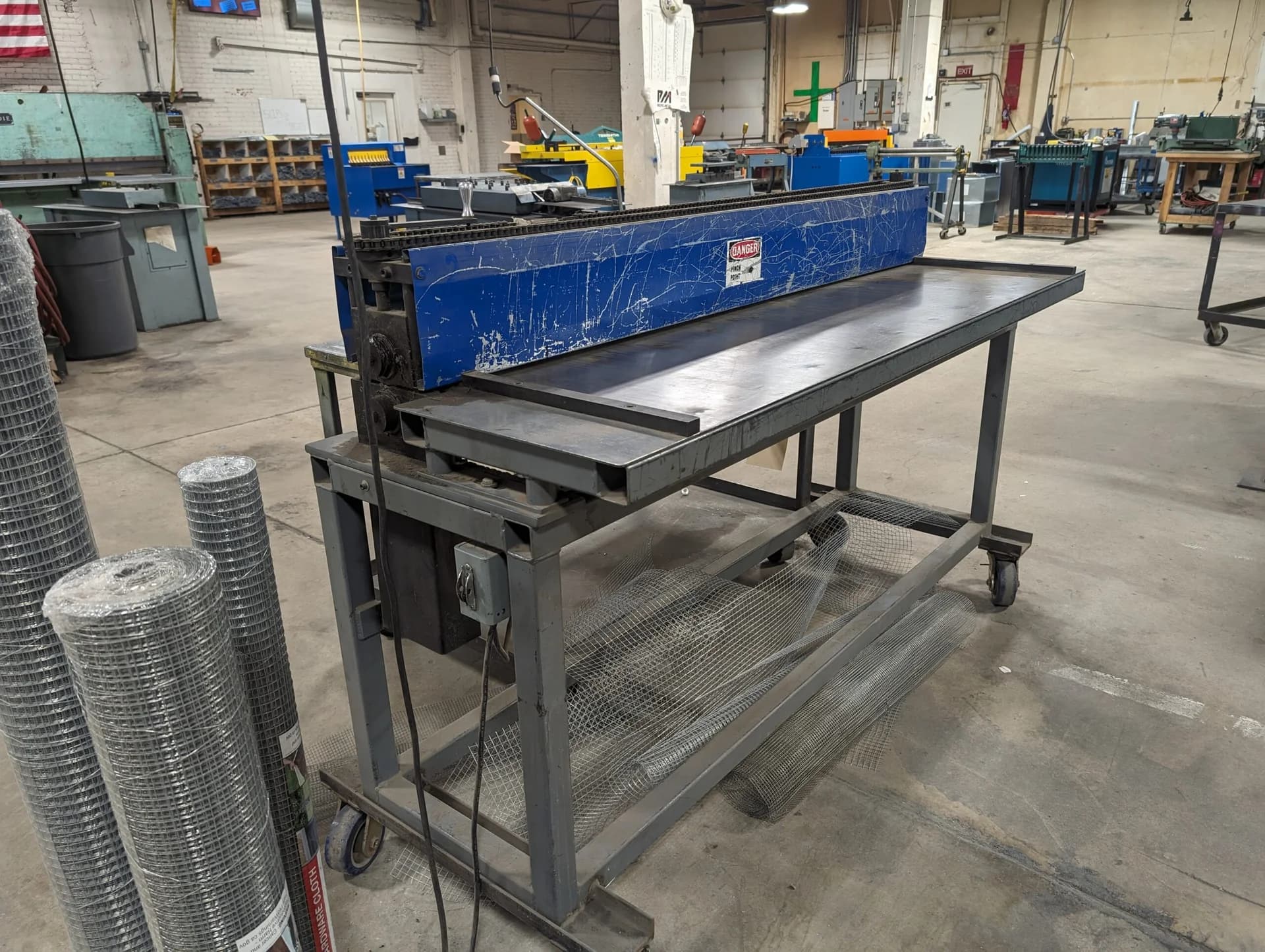 Custom stainless steel hoods and fabrication for commercial kitchens at Air Controls Billings shop