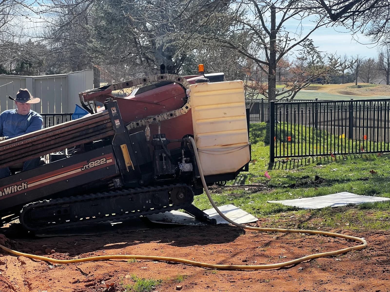 water line boring Oklahoma trenchless water main installation HDD contractor