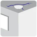 stress cracks icon
