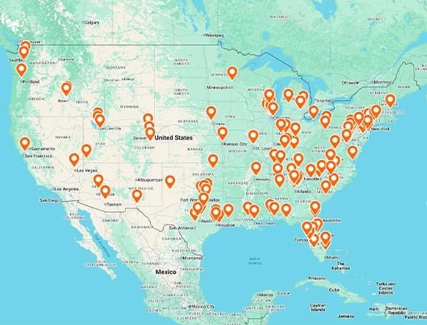 Patch Boys location map