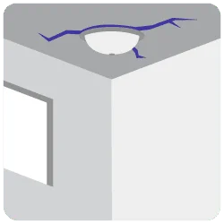 stress cracks icon