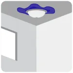 ceiling water damage icon