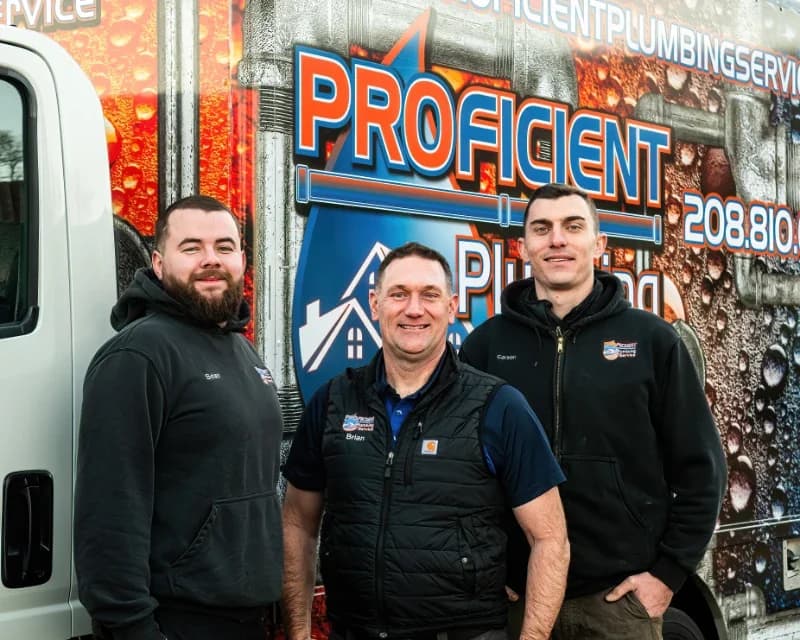 Proficient Plumbing Headshot with truck