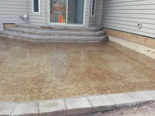 Feature Project Lomax Stamped Patio