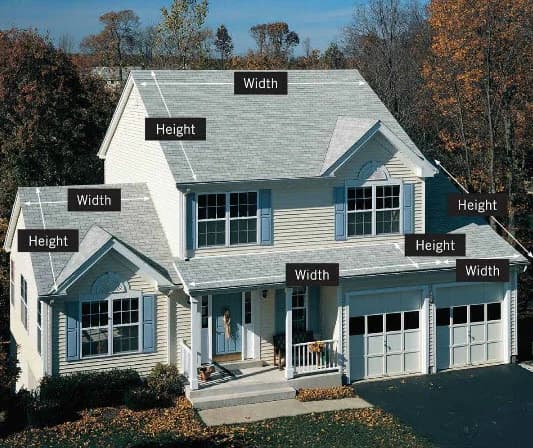 Roofers on a roof.