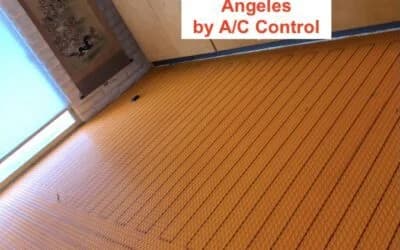 Radiant Heating Under Tile: A/C Control Transforms a Los Angeles Home Near Universal Studios
