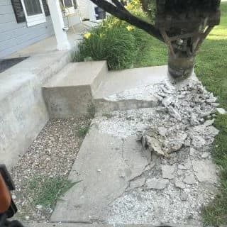 residential concrete demolition