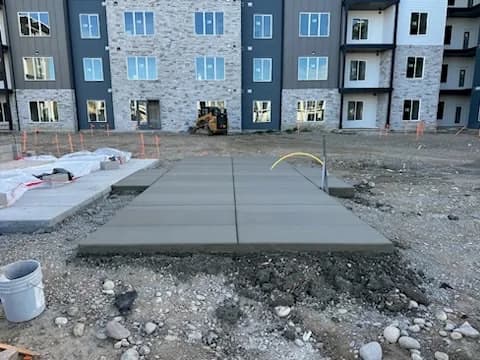 Concrete Installation | Fort Wayne, IN | D & M Concrete portfolio photo