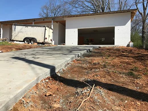 Concrete Driveway by Carolina Driveways and More