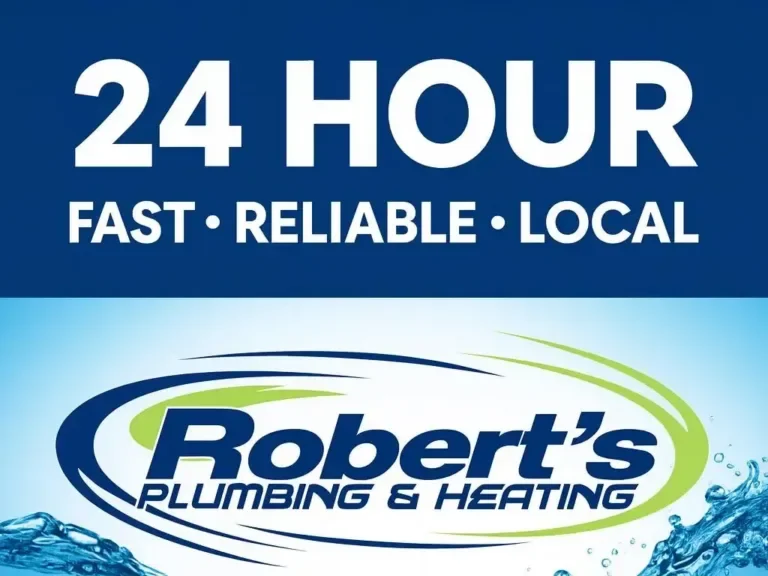 24 Hour Fast Reliable Local - Robert's Plumbing & Heating logo