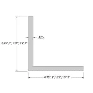 Angles Widths - Technical Drawings