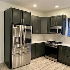 Kitchen Cabinet Painting & Interior Condo Painting Project in Chicago, IL