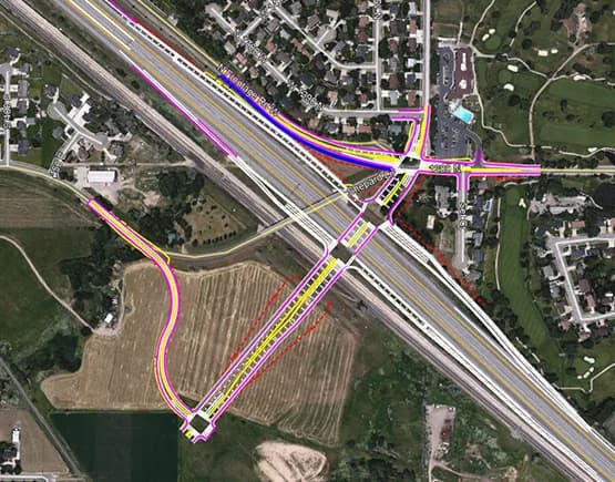 WCG Projects: I-15 Shepard Lane Interchange