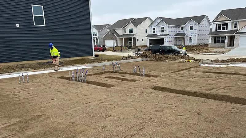 Residential Concrete Site Prep