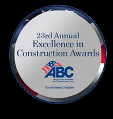 ABC Cornhusker Chapter Excellence in Construction Award