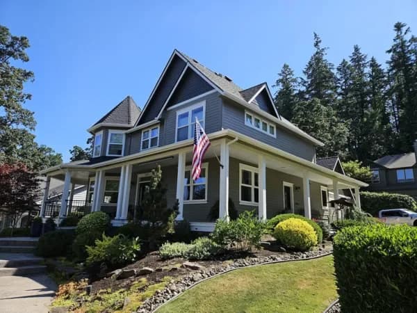 new paint job on a home in tualatin
