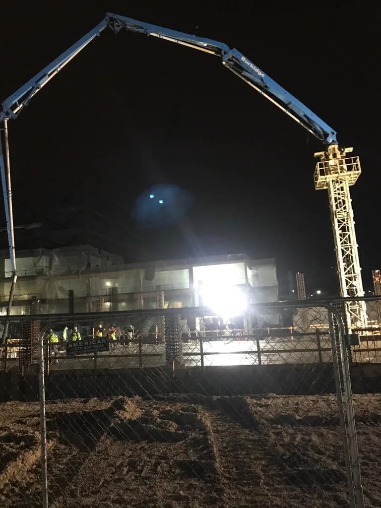Burbidge Concrete Pumping portfolio photo