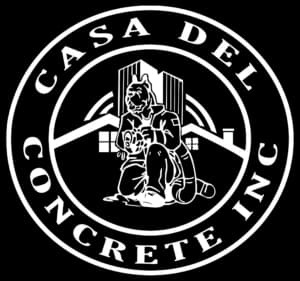 Casa Del Concrete - White LOGO