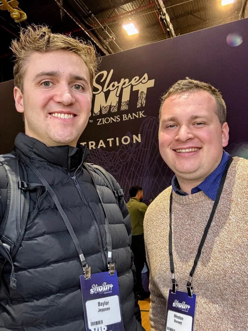 Baylor Jeppsen and Weston Burnett