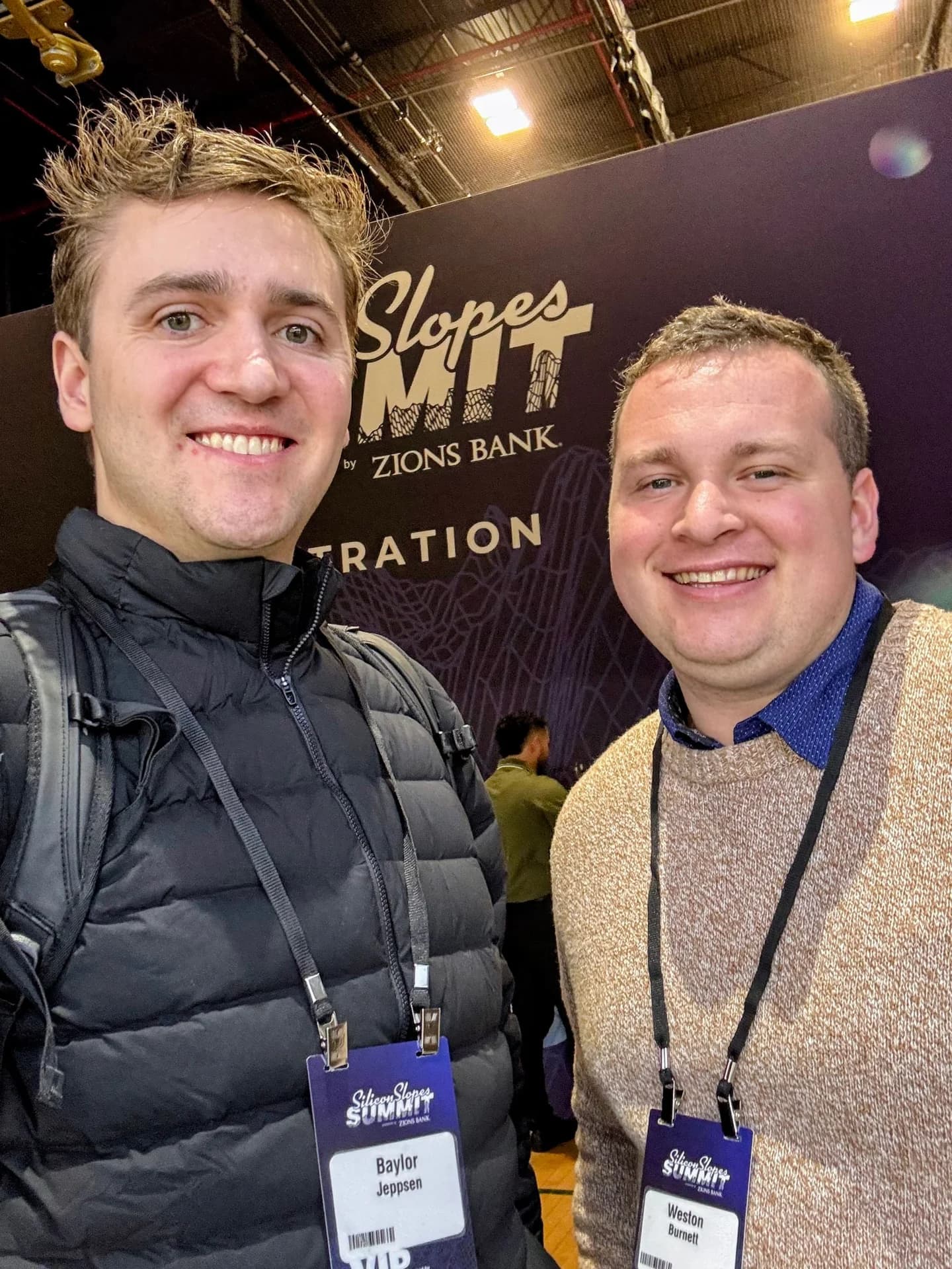 Baylor Jeppsen and Weston Burnett