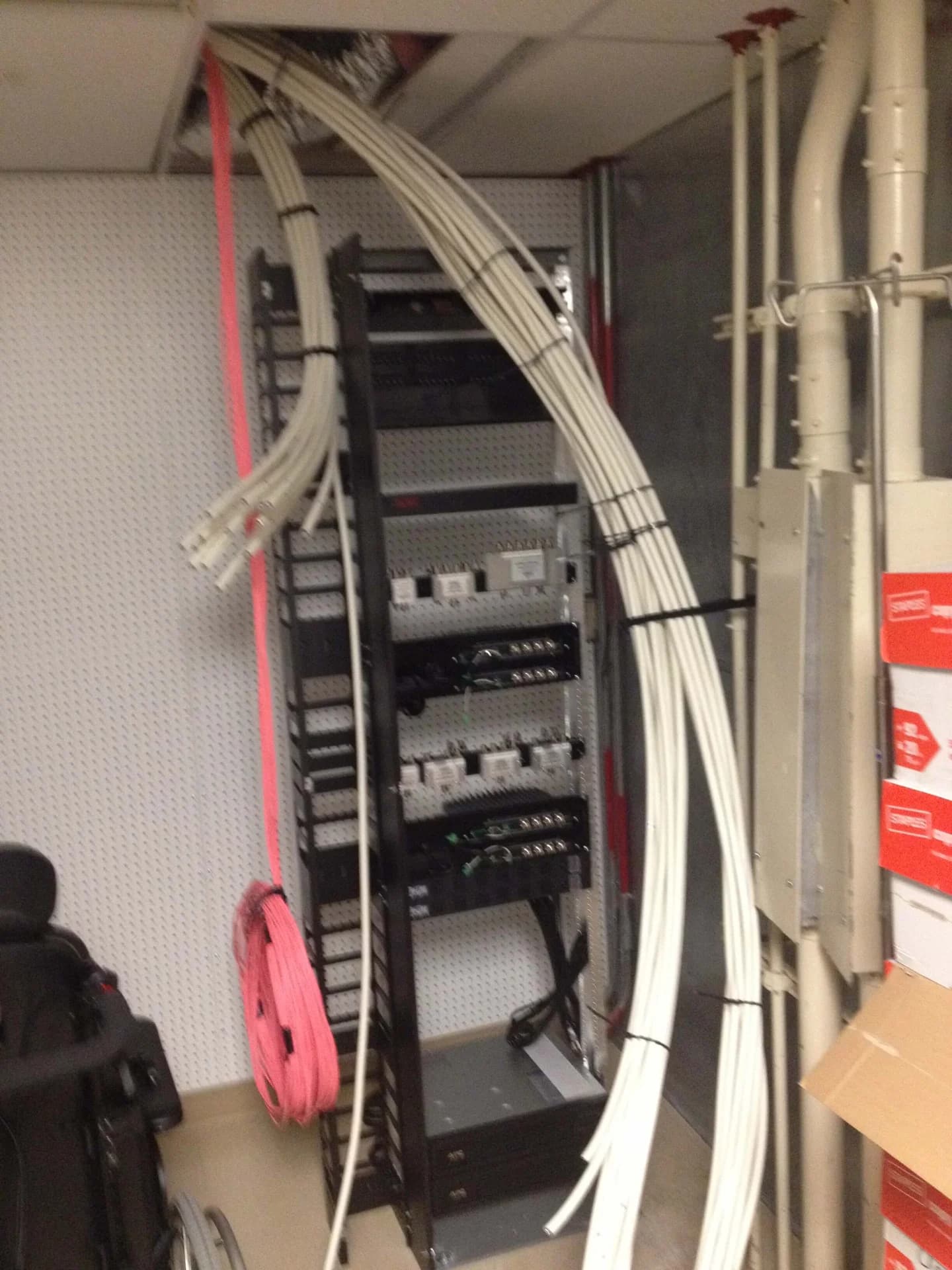 wiring install process