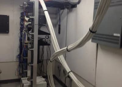 mid-project server wiring