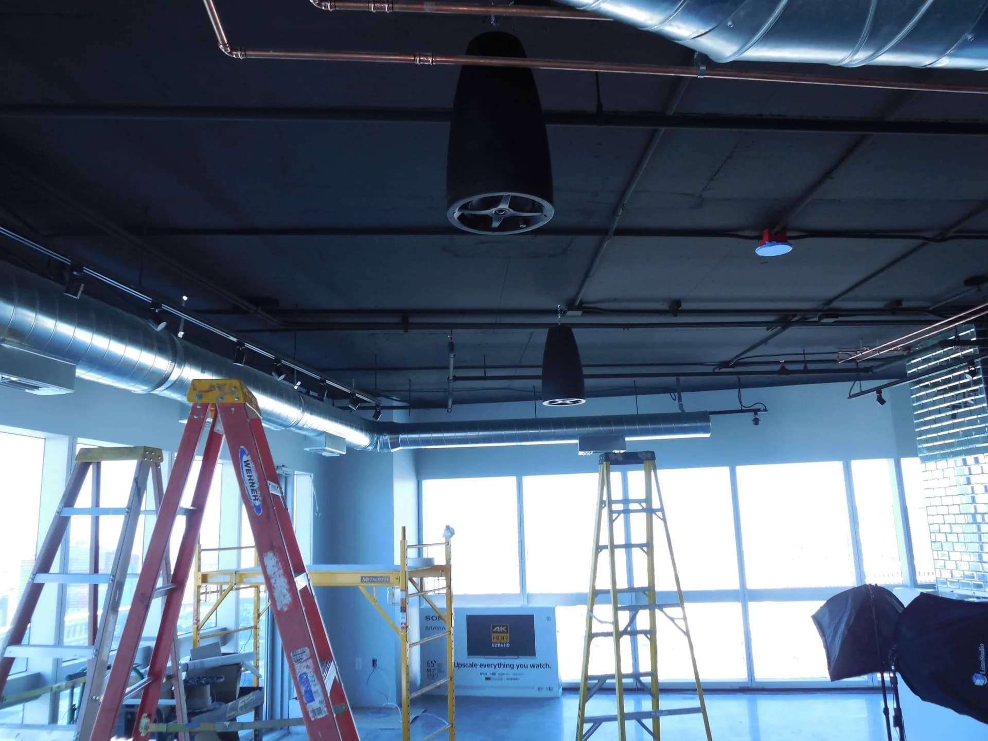 Hidden Lighting Wires in ceiling