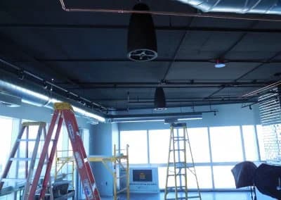 Hidden Lighting Wires in ceiling