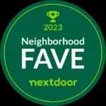 Neighborhood Faves 2023 digital badge